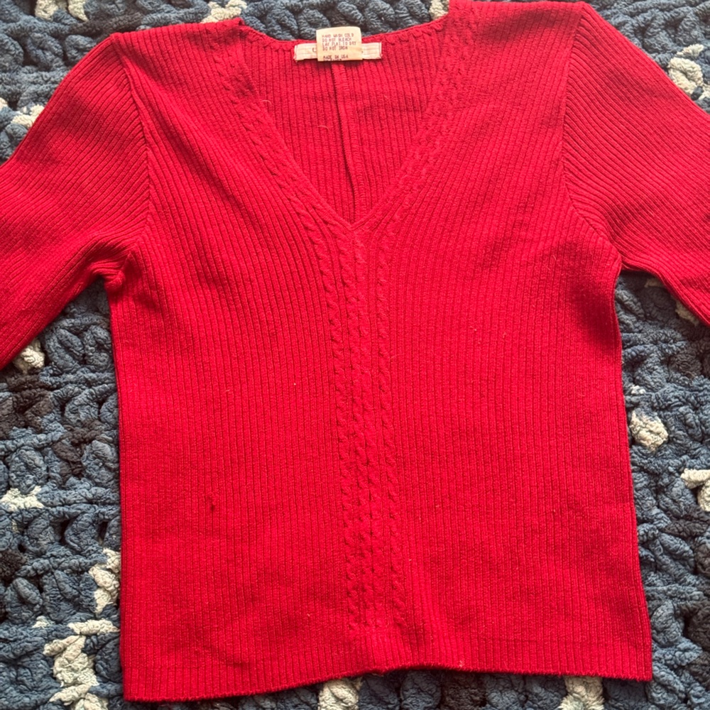 Red la belle top